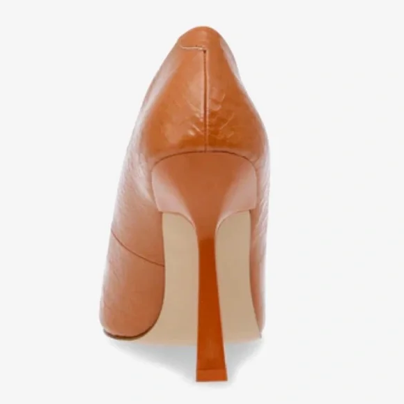 NWT Steve Madden Prisco Heel Pump In Cognac Snake Size 8.(Color Is Cognac) - Picture 5 of 14